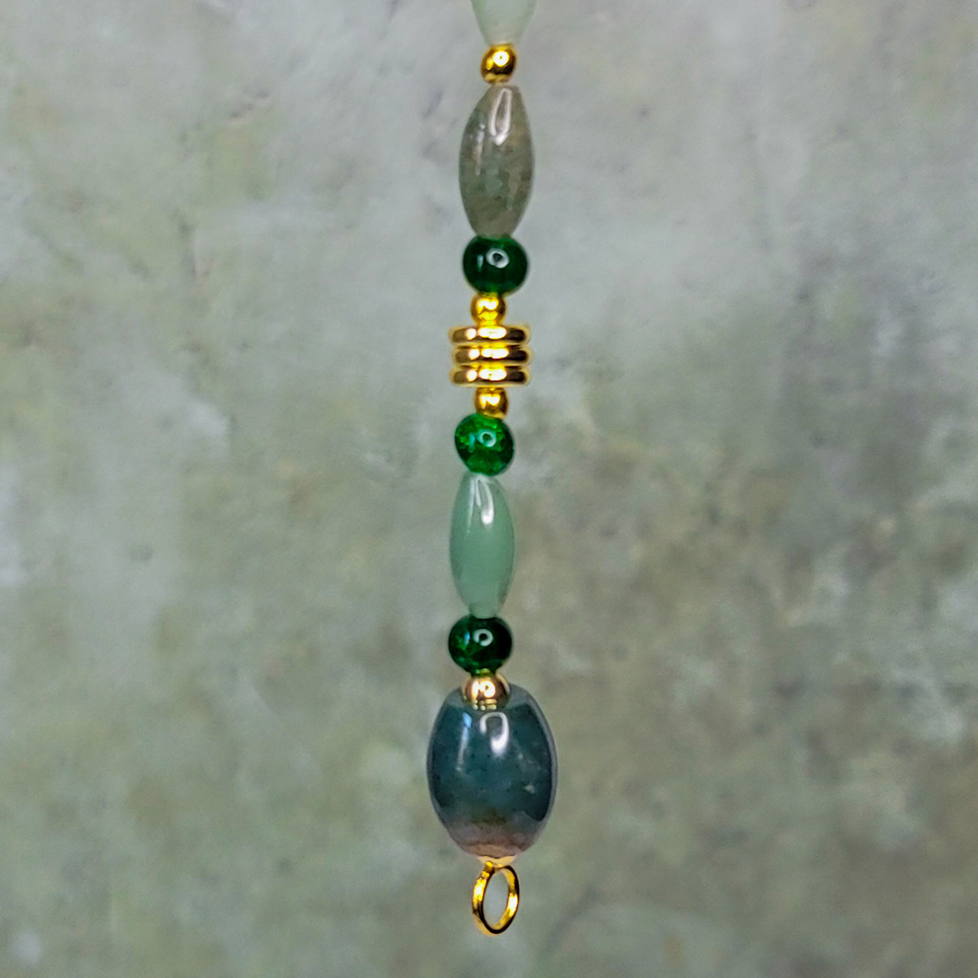 Copious Mini Crown | Aventurine & Indian Agate