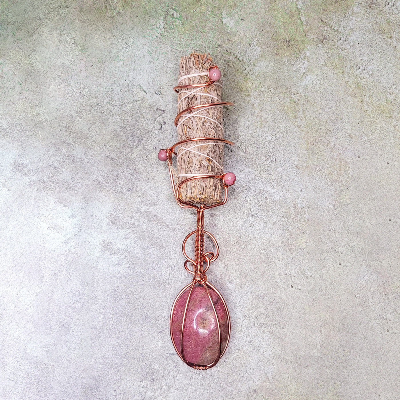 Bloom Wand | Rhodochrosite