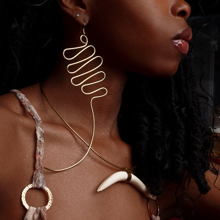 Zainab Statement Earring