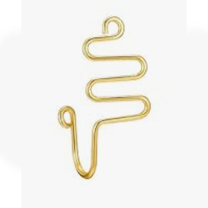 Nose Cuffs - Gold & Silver Variations for All