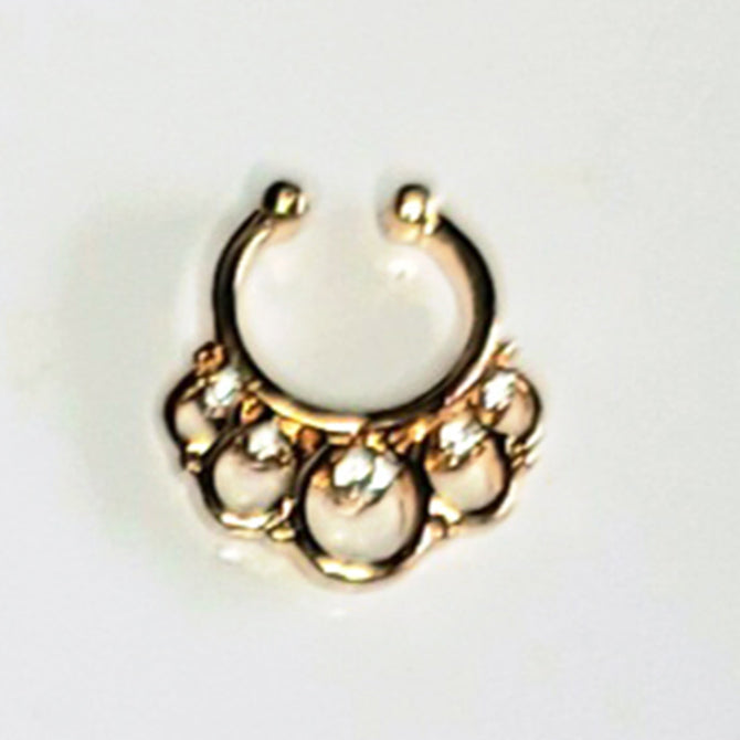 Nose Cuffs - Gold & Silver Variations for All