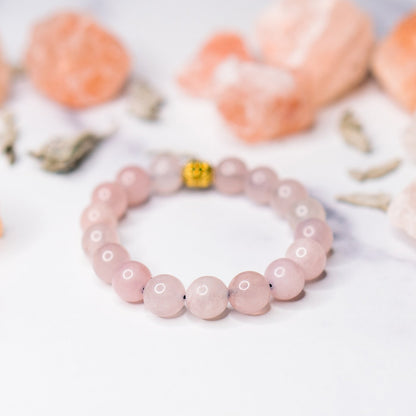 Rose Quartz Wrist Wear Lrg