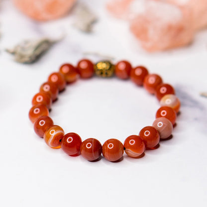 Carnelian Wrist Wear Lrg