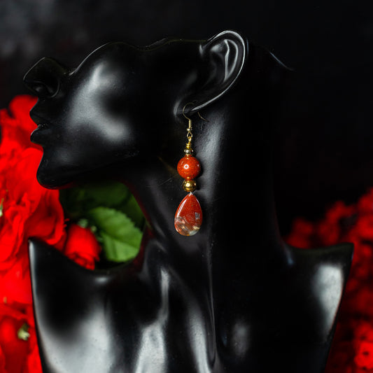 Crimson Earrings