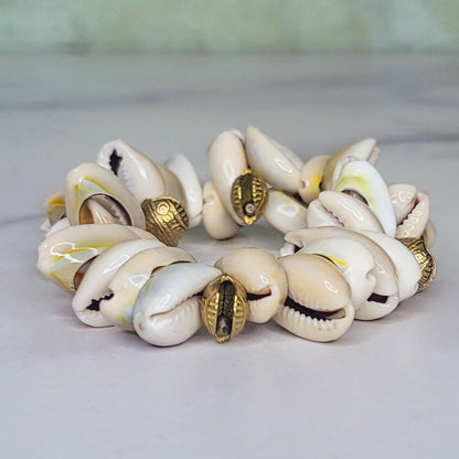 Shells & Bells Bangle Stack