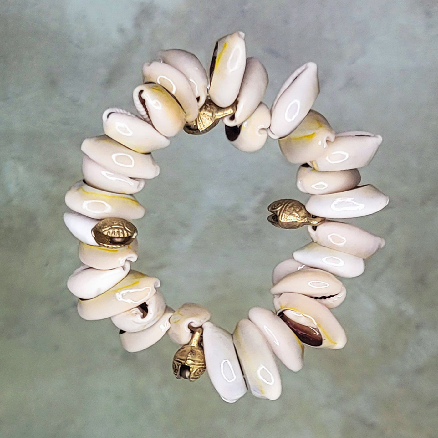 Shells & Bells Bangle Stack