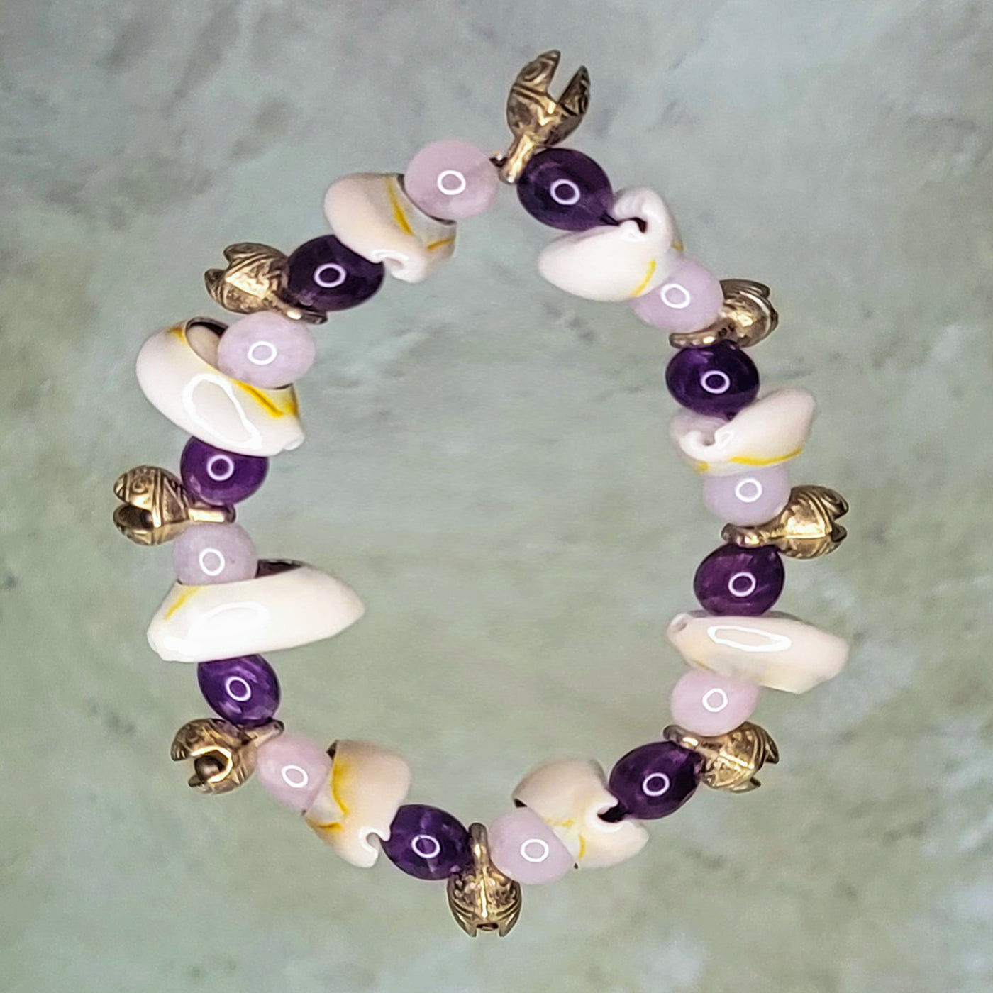 Shells & Bells Bangle Stack