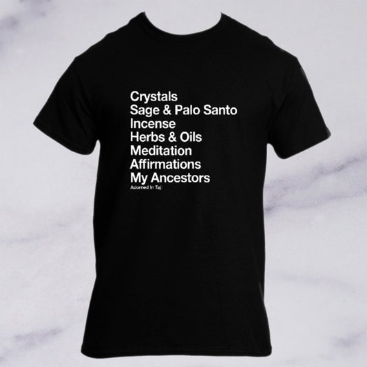 Crystals Mens Tee