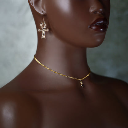 Ankh Earrings