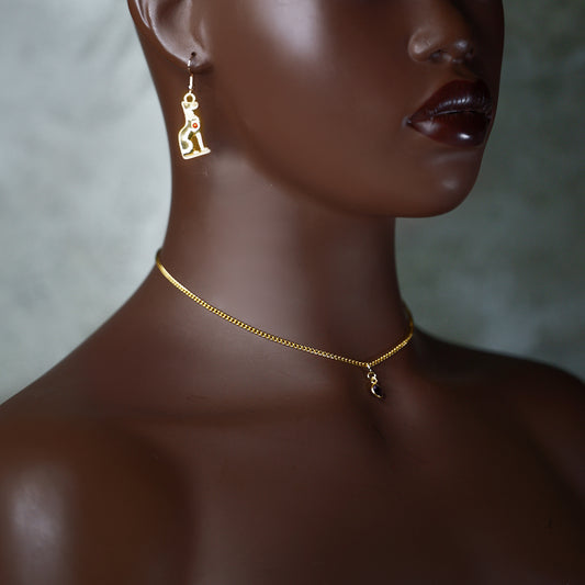 Bastet Earrings