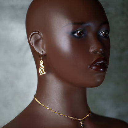 Bastet Earrings