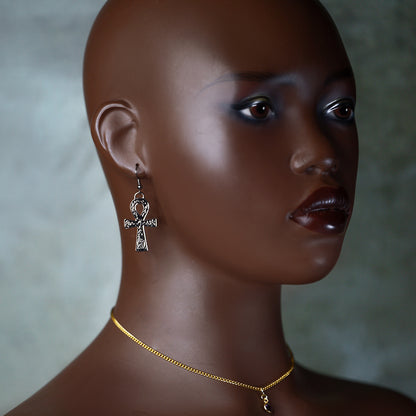 Ankh Earrings