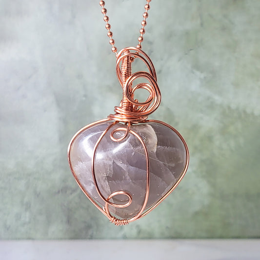 Blue Rose Quartz Heart Elixir