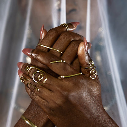 Adorned in Taji Rings