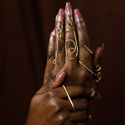 Adorned in Taji Rings