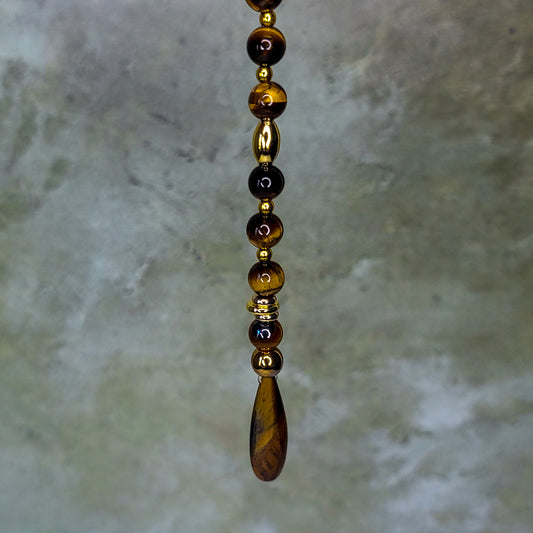 Vana Mini Crown | Tigers Eye