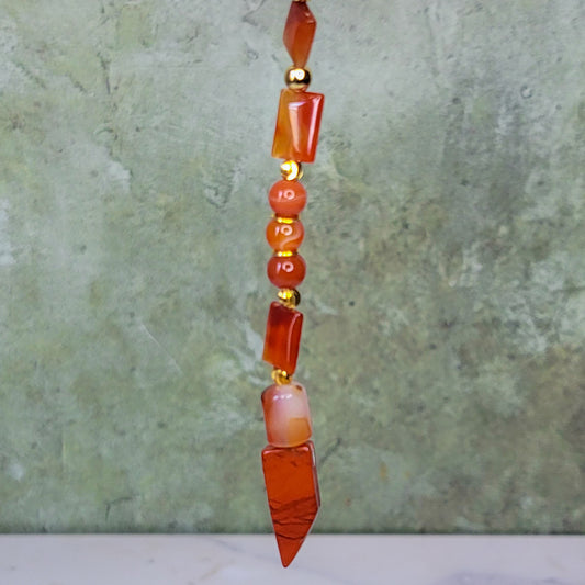 Whimsical Mini Crown | Carnelian & Red Jasper