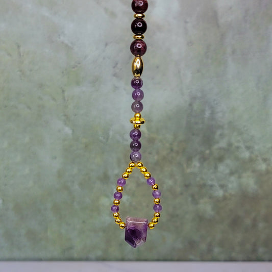 Dreams Mini Crown | Amethyst & Garnet
