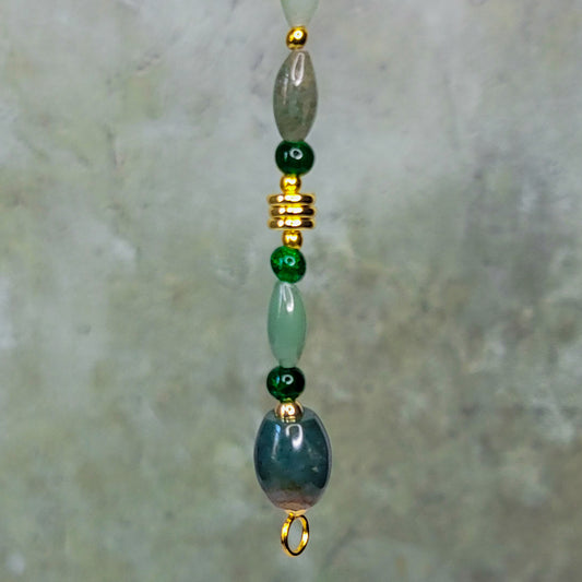 Copious Mini Crown | Aventurine & Indian Agate