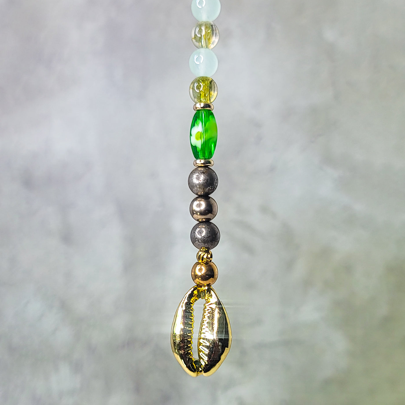 Overflow Mini Crown | Pyrite, Peridot, and Jade