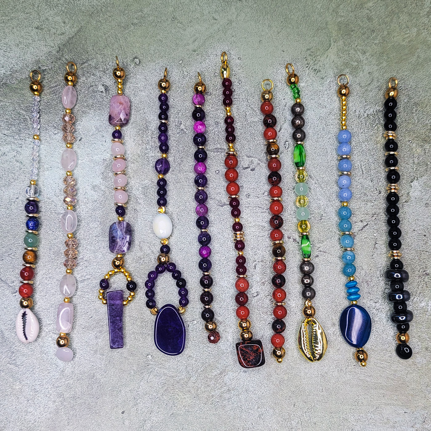 Dreams Mini Crown | Sugilite, Garnet, and Amethyst