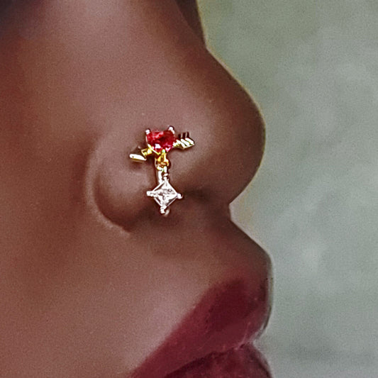 Ruby | Adorned Cuffs (No Piercing)