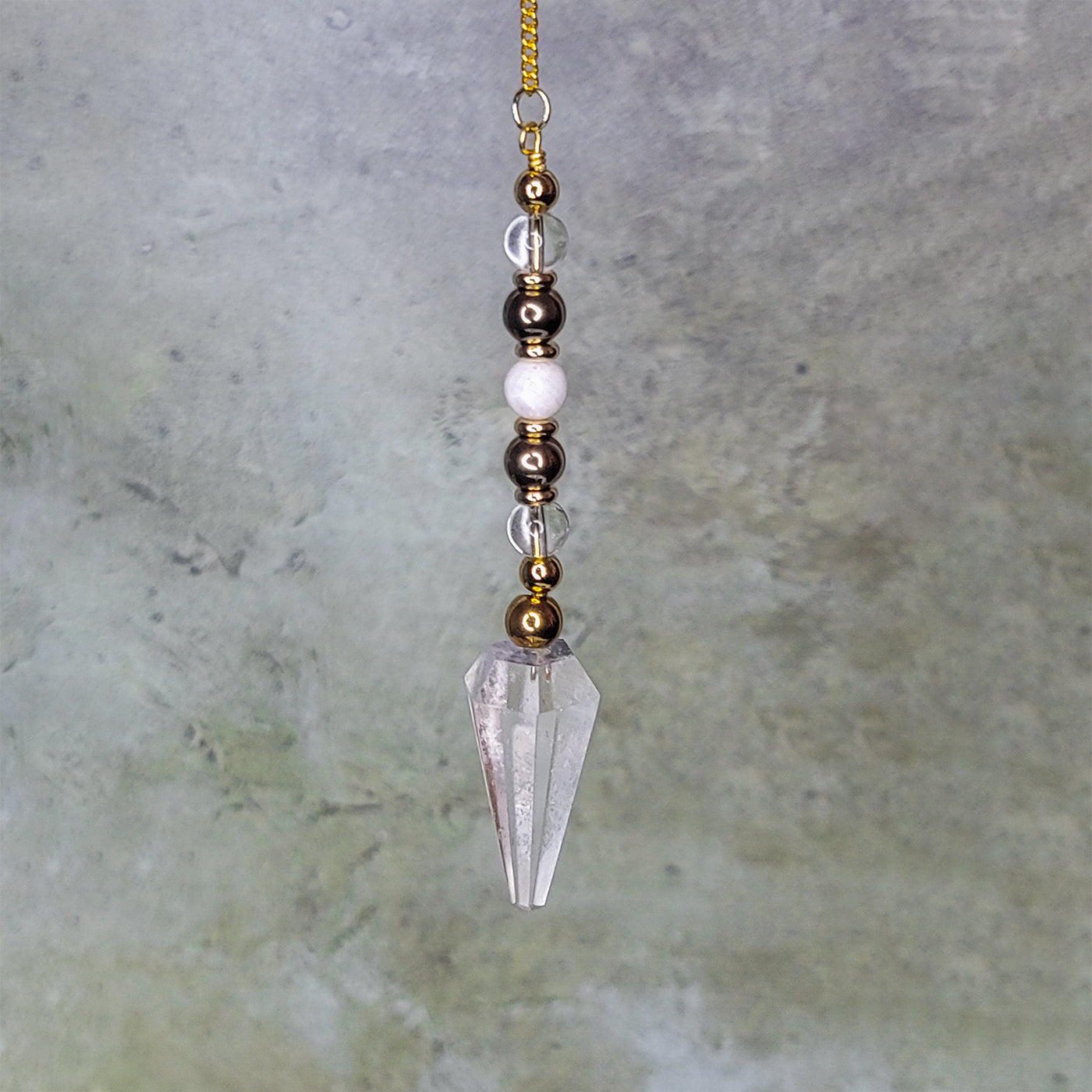 Clear Quartz Pendulum