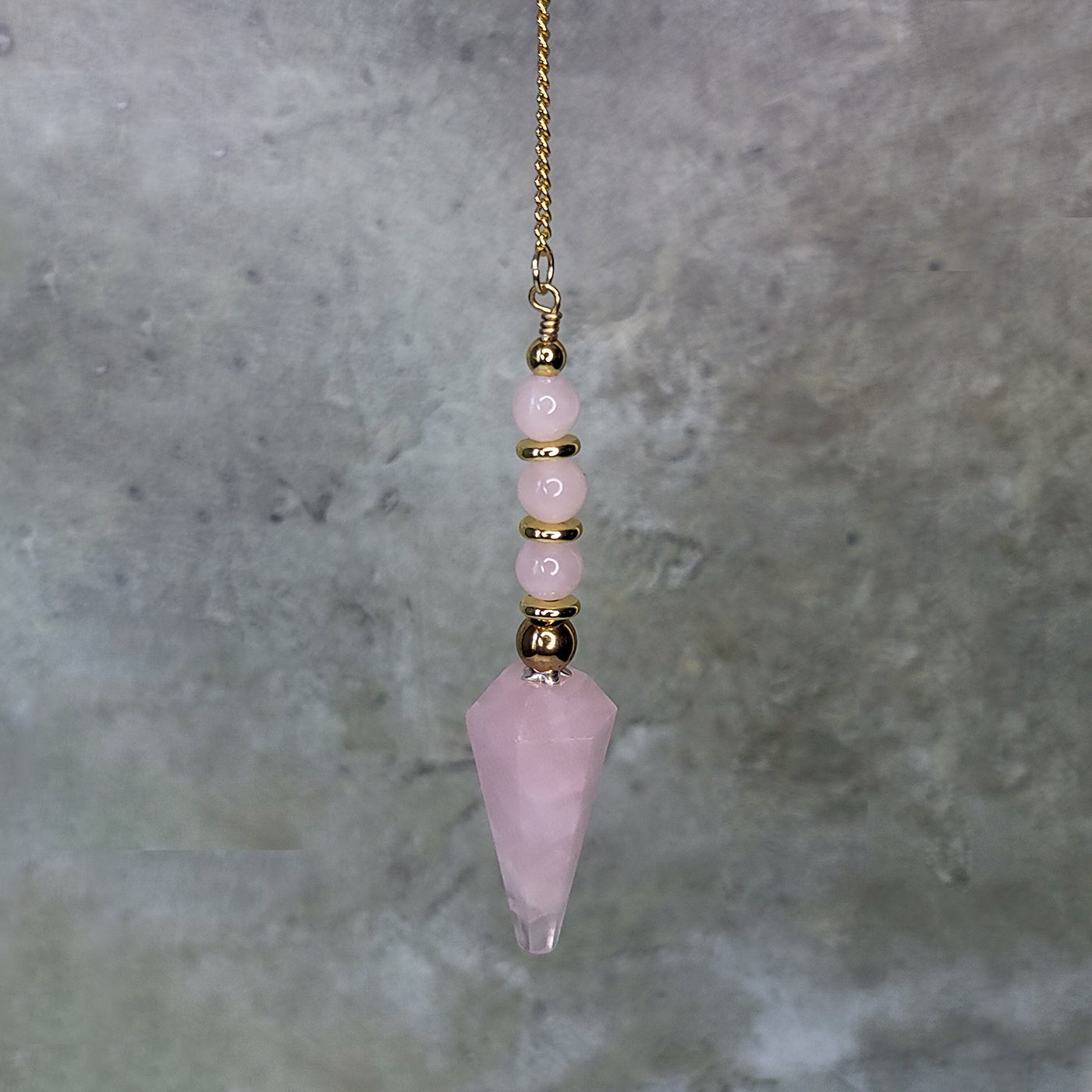 Rose Quartz Pendulum