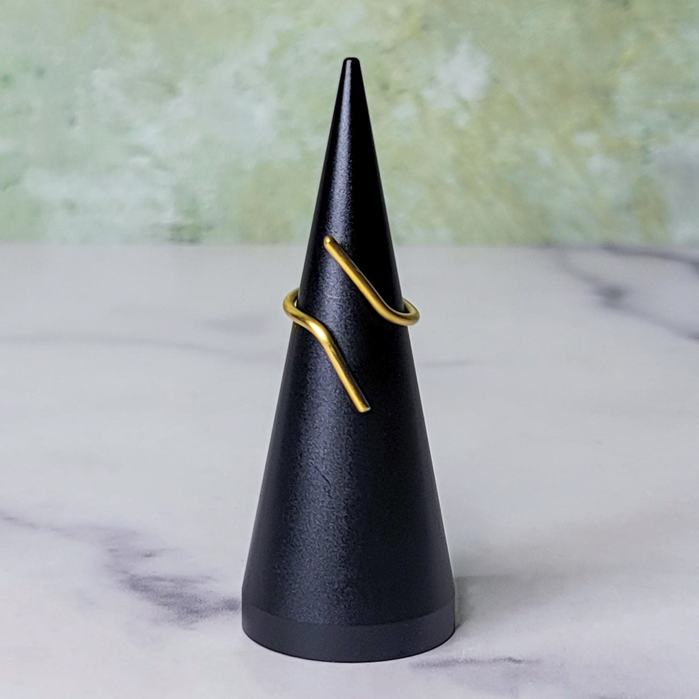 Crossed Midi Ring
