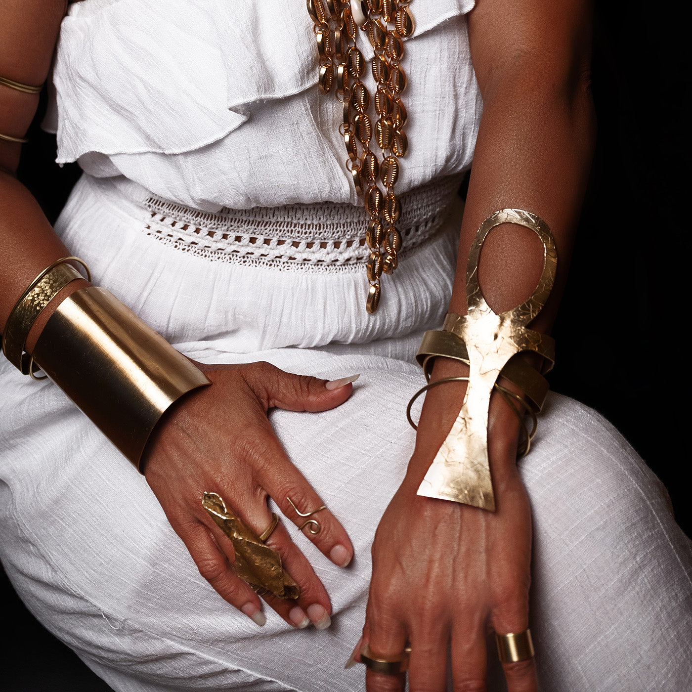 Ankh Arm Cuff