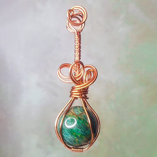 Astra Smoke Wand | Amazonite