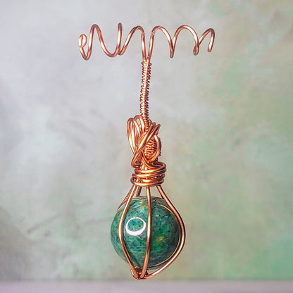 Astra Smoke Wand | Amazonite