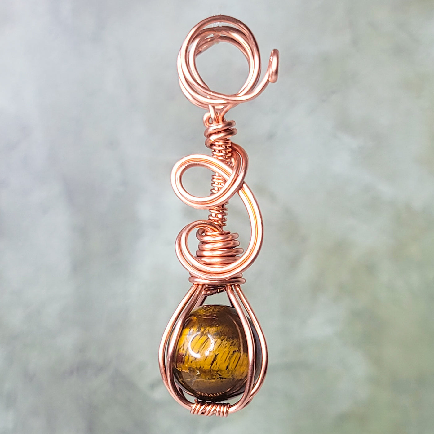 Orielle Smoke Wand | Tigers Eye