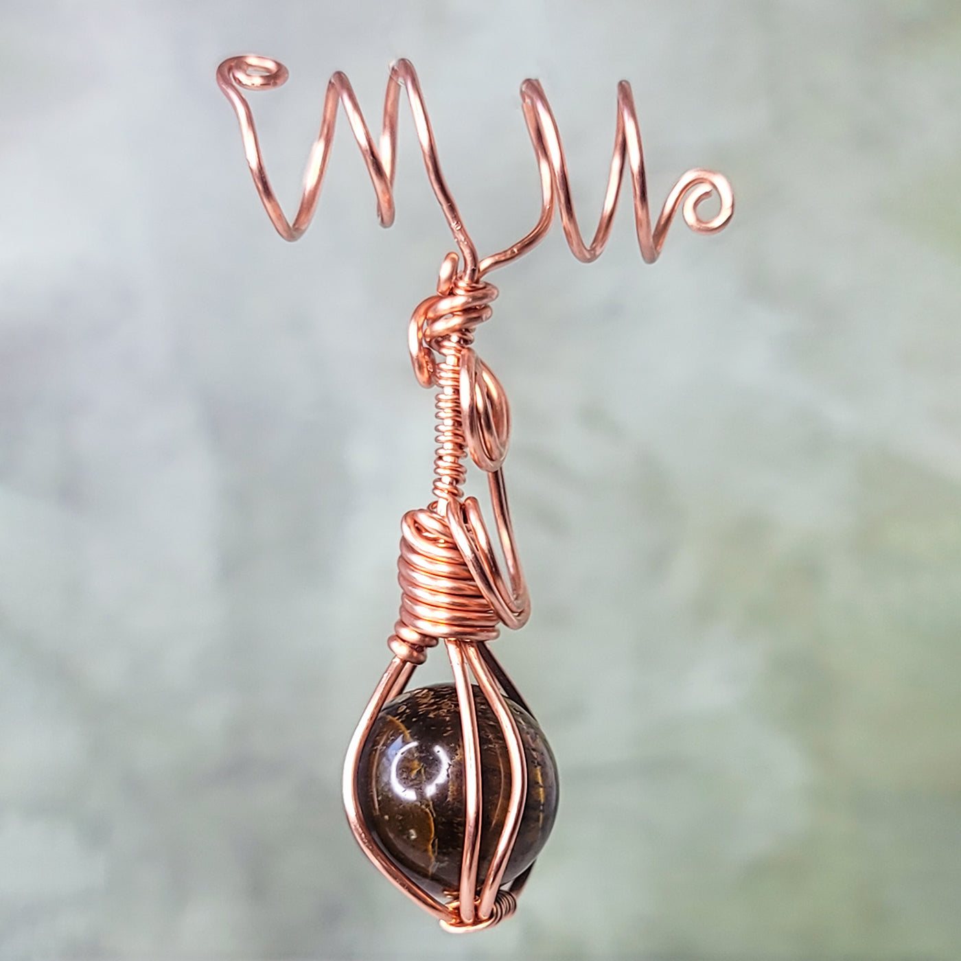 Orielle Smoke Wand | Tigers Eye