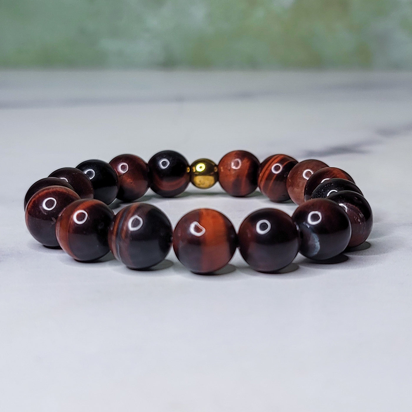 Red Tigers Eye Wrist Wear